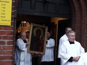 Uroczystość nawiedzenia naszego klasztoru przez kopię Cudownego Obrazu Matki Boskiej Częstochowskiej