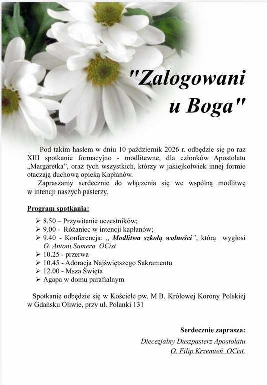 Oliwa-Zalogowani u Boga