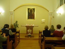 Adoracja w kaplicy OO Cystersów - listopad 2011