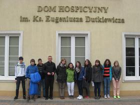 Wizyta w&nbsp;Domu Hospicyjnym im. ks. Eugeniusza Dutkiewicz